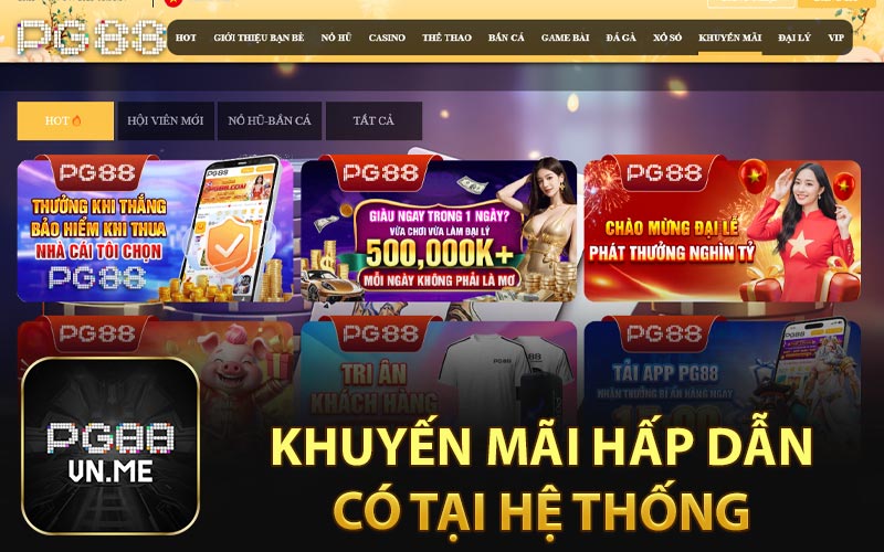 Khuyến mãi hấp dẫn có tại hệ thống